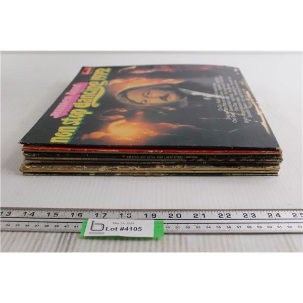 (9) Vinyl Records - Jim Reeves, Donna Fargo