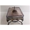 Image 2 : Silverplate Entree Dish on Stand