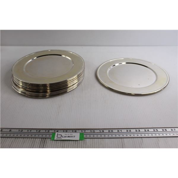 (10) Silverplated Plates