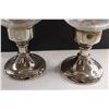Image 3 : (2) Silverplate Cut Glass Candleholders