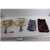 Image 1 : (2) Asian-Inspired Fans and Pouches
