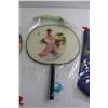 Image 3 : (2) Asian-Inspired Fans and Pouches