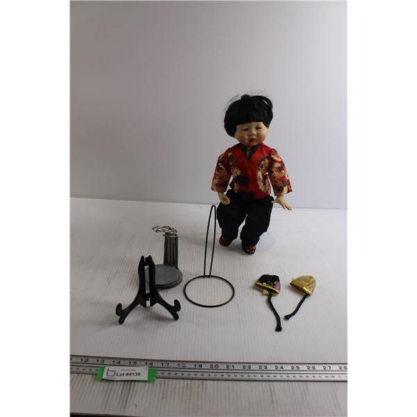 Asian Doll, Doll Holders, Misc.