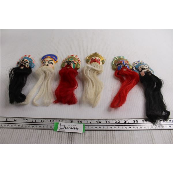 (6) Asian-Inspired Chalkware