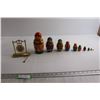 Image 1 : Asian-Inspired Gong, Nesting Dolls