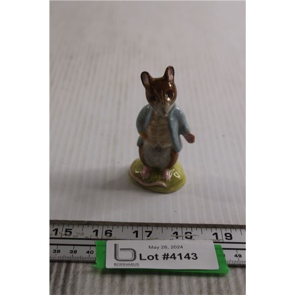 Beatrix Potter's Mouse Figurine