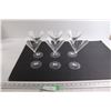 Image 1 : (6) Martini Glasses
