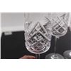 Image 4 : (12) Crystal Stemmed Flutes