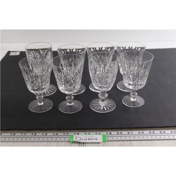 (8) Crystal Glasses
