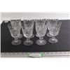Image 1 : (8) Crystal Glasses