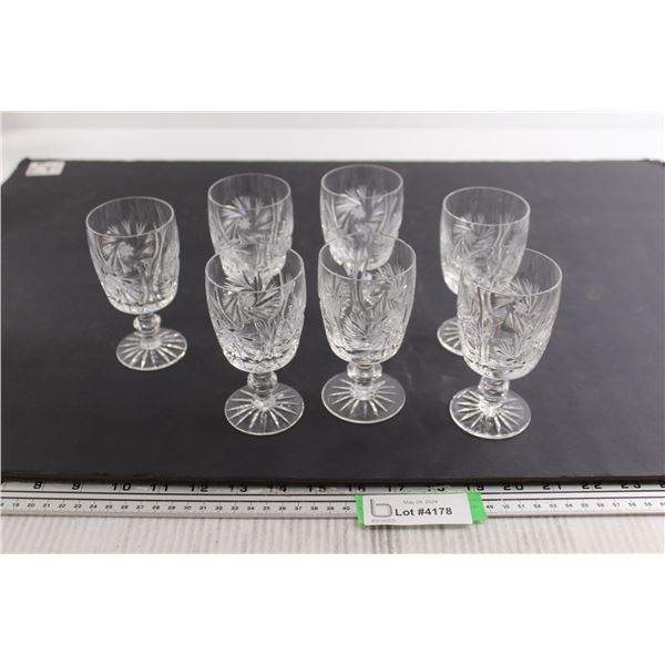 (7) Crystal Glasses - Chip