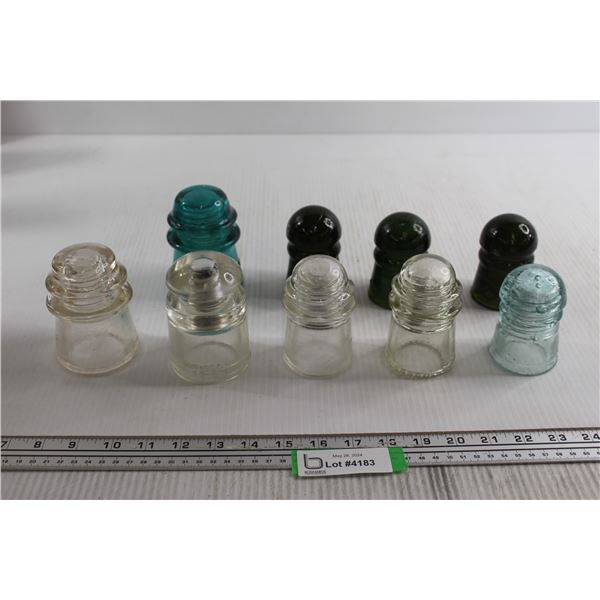 (9) Glass Insulators