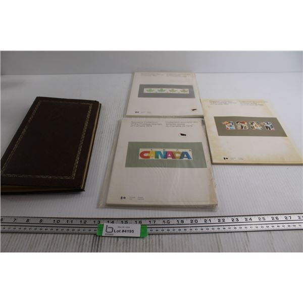 (3) Stamp Souvenir Collection, Binder