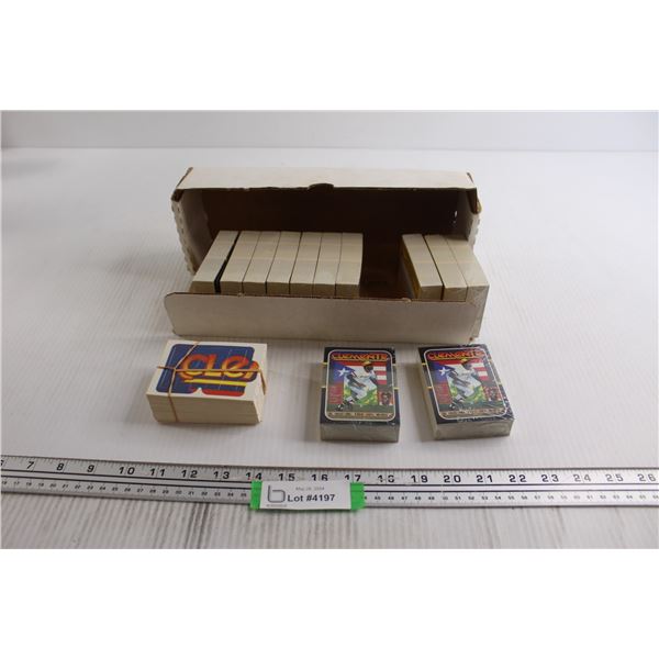 (12) Clemente Decks of Trading Cards - Sealed, Deck of Clemente Puzzle Cards