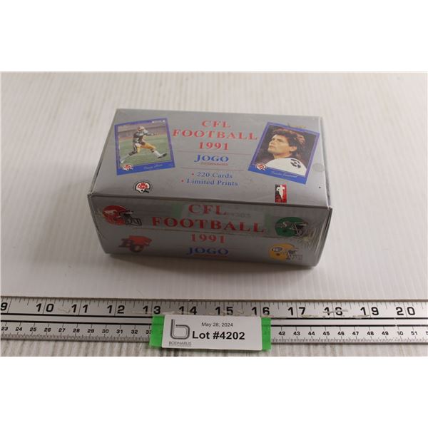 1991 CFL JOGO Football Cards - Sealed