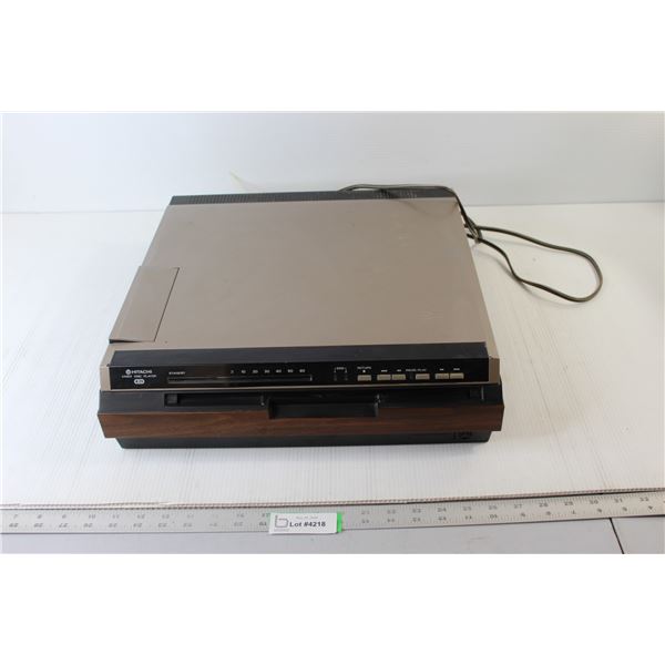 Hitachi Video Disc Player - Works