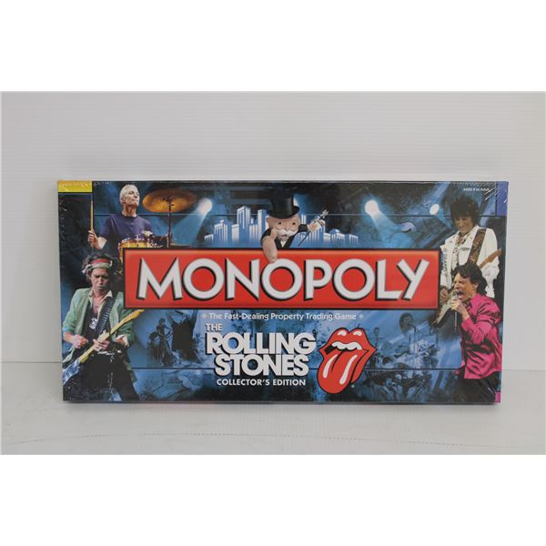 Rolling Stones Collector Edition Monopoly - Sealed