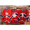 Image 1 : (3) Zone 2 Canadians Jersey - Size Small