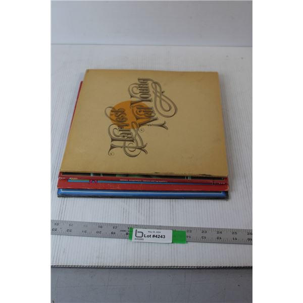 (4) Vinyl Records - Smokey and the Bandit, Neil Young