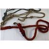Image 3 : (2) Horse Rope Halters & Lead Rope