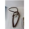 Image 3 : Horse Leather Nose Band & Nylon Hobbles