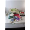 Image 1 : Linens, Dish Cloths, Curtains, Maps, Misc.