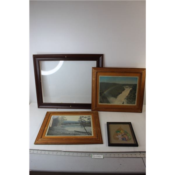 (4) Assorted Picture Frames