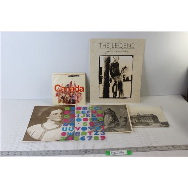 The Legend James Dean Picture, Canada Vinyl, Misc.