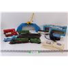 Image 1 : Life Like Train Set w/Tracks & Transformer - Untested