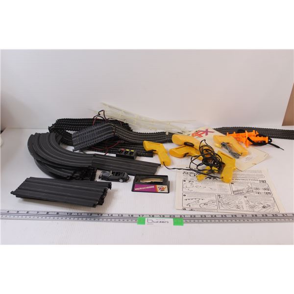 Aurora Train Controllers & Tracks, (No Cars or Trains) - As Is - Untested