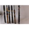 Image 5 : (5) Fishing Rods - No Reels (Various Sizes) - As Is