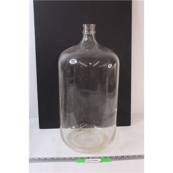 Clear Glass Carboy - 22" x 18"