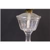 Image 3 : Lomax Clear Glass Kerosene Lamp - No 1 Style - 16" Tall w/Shade on