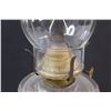 Image 2 : Lomax Clear Glass Kerosene Lamp - No 1 Style - 15" Tall w/Shade on