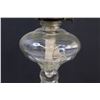 Image 4 : Lomax Clear Glass Kerosene Lamp - No 1 Style - 16.25" Tall w/Shade on