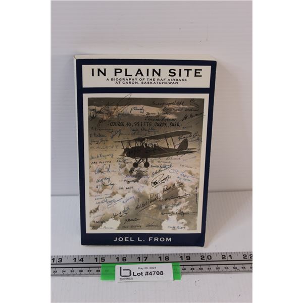 In Plain Site (RAF Airbase at Caron, Saskatchewan) by Joel From - Book