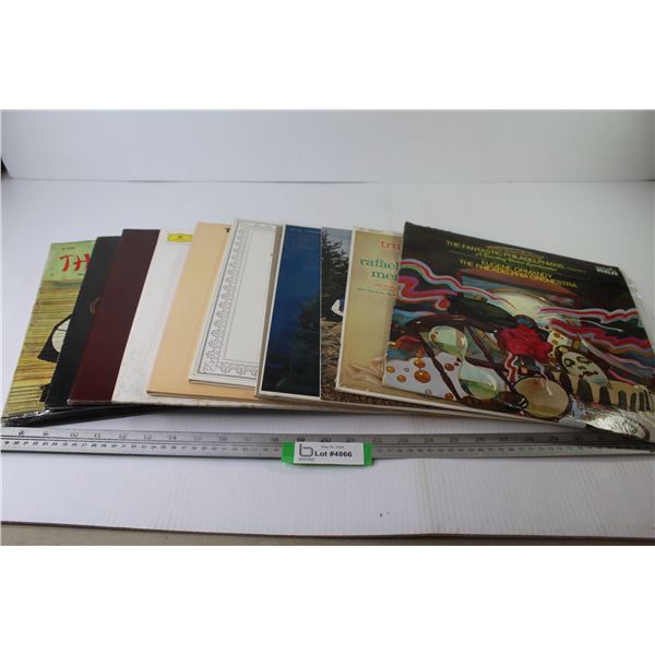 (11) Vinyl Records - Gilbert & Sullivan - Edward Tarr - Mozart - Bach - Haydn - Rafael Mendez