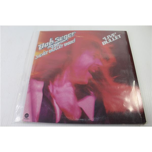 (4) Vinyl Records - Bob Seger - Silver Bullet Band
