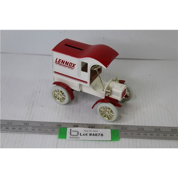 1905 Diecast Replica Ford Delivery Car Bank w/Key