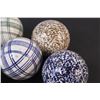 Image 2 : (8) Antique Carpet Balls - Unauthenticated
