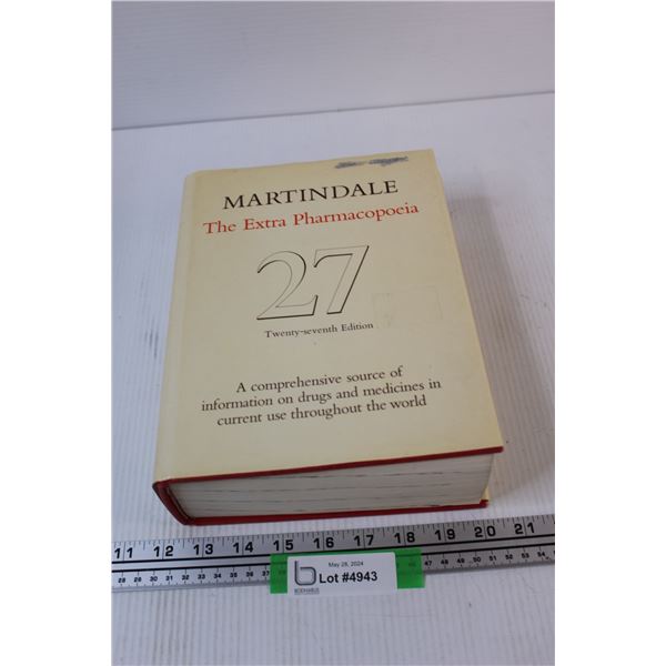 Book: The Extra Pharmacopoeia 27th Edition - Hardcover