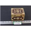 Image 1 : Wood Inlay Box - 5"x3"x4"
