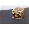 Image 3 : Wood Inlay Box - 5"x3"x4"
