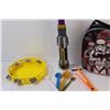 Image 3 : Star Wars Mini Lunch Kit, Light Sabre, Tambourine, Misc.