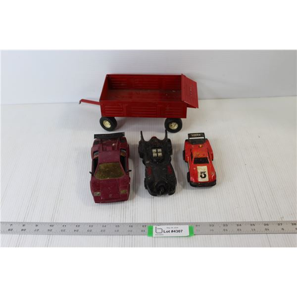 The ERTL Trailer, Bat Mobile Diecast Car, Tonka Car, Lamborghini Car