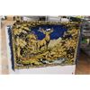 Image 1 : Deer Wall Tapestry - 54" x 37"