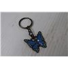 Image 7 : Assortment of Costume Jewelry Necklaces & Chains - Butterfly Key Chain