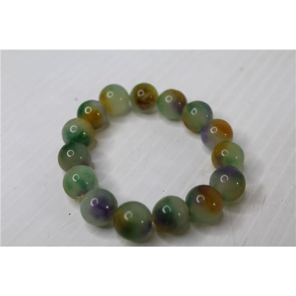 Natural Gemstone Beaded Bracelet