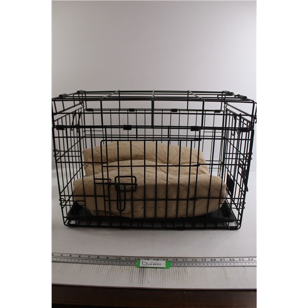 Pet Cage with Blanket