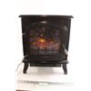 Image 1 : Electric Fireplace - Works, Heats Up